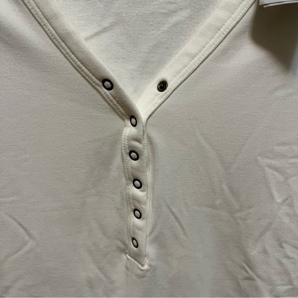 Abercrombie & Fitch Button Henley Size Small Nwot… - image 4